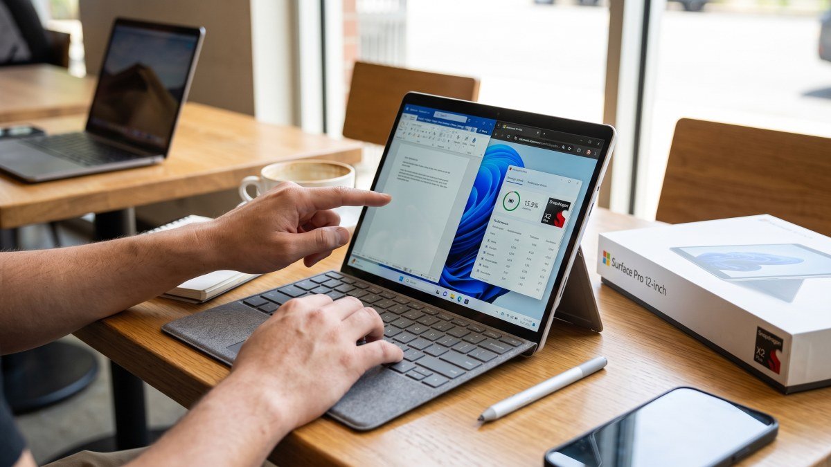 Surface Pro 12-inch Snapdragon X2 Plus battery life