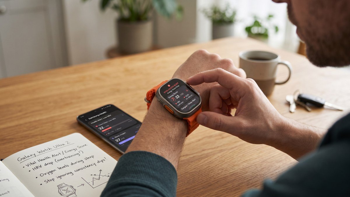 Galaxy Watch Ultra 2 health alert