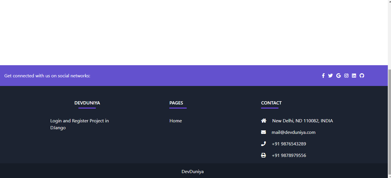 footer