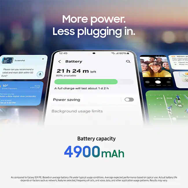 Long Battery Life