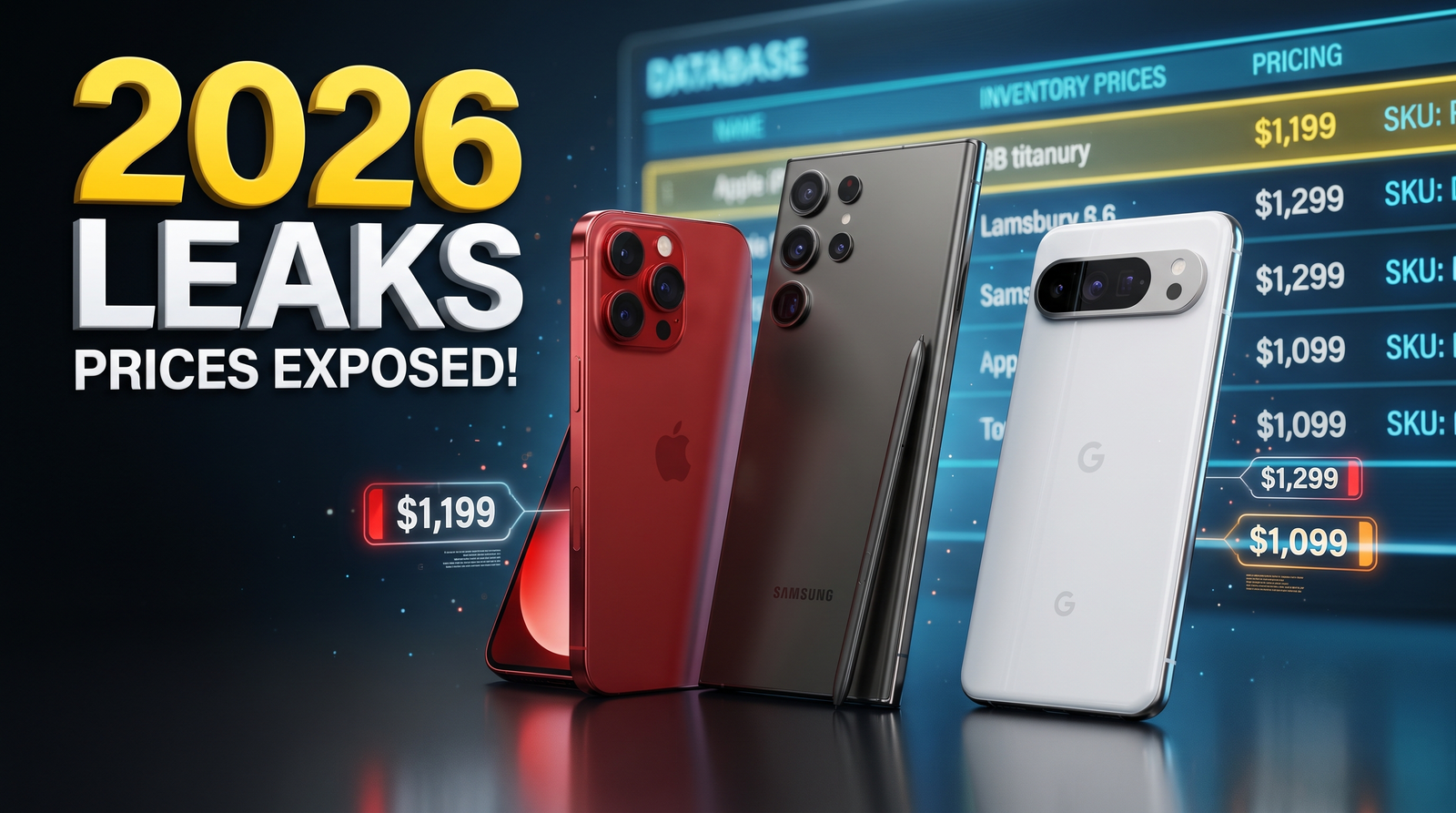 The Mega-Leak: Massive Best Buy Leak Reveals iPhone 18, Pixel 11, and Galaxy S26 Prices